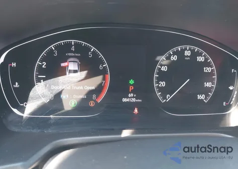 2019 Honda Accord Ex-L from USA, damaged, VIN 1HGCV1F54KA027594